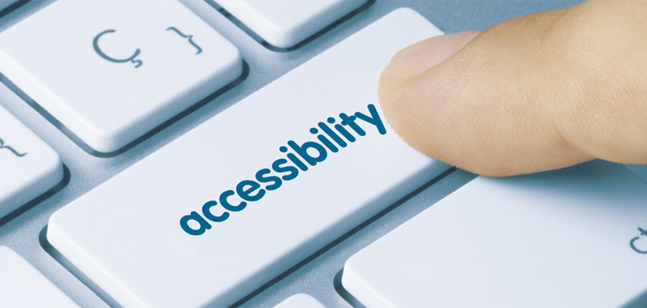 the word accessibility n a keyboard key